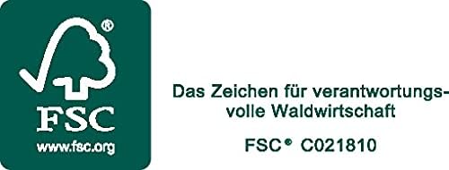 SIGEL DS086 Weihnachtskarten-Set "Eucalyptus magic" | A6 quer | 25 Karten mit Umschlägen | ideal zum