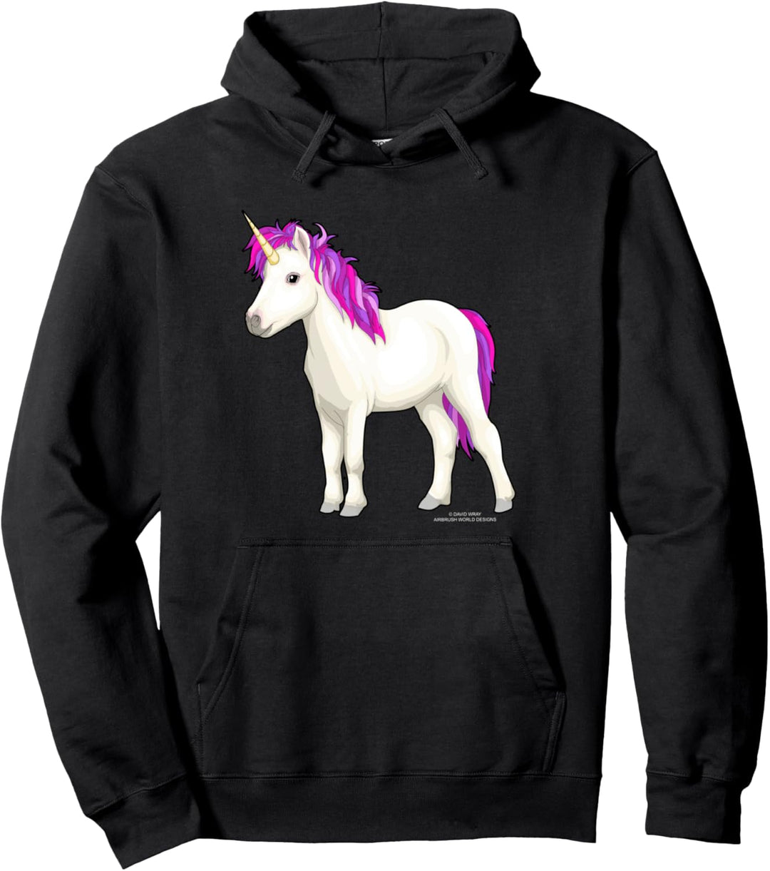 Unicorn Magical Fantasy Creature Neuheit Geschenk Pullover Hoodie
