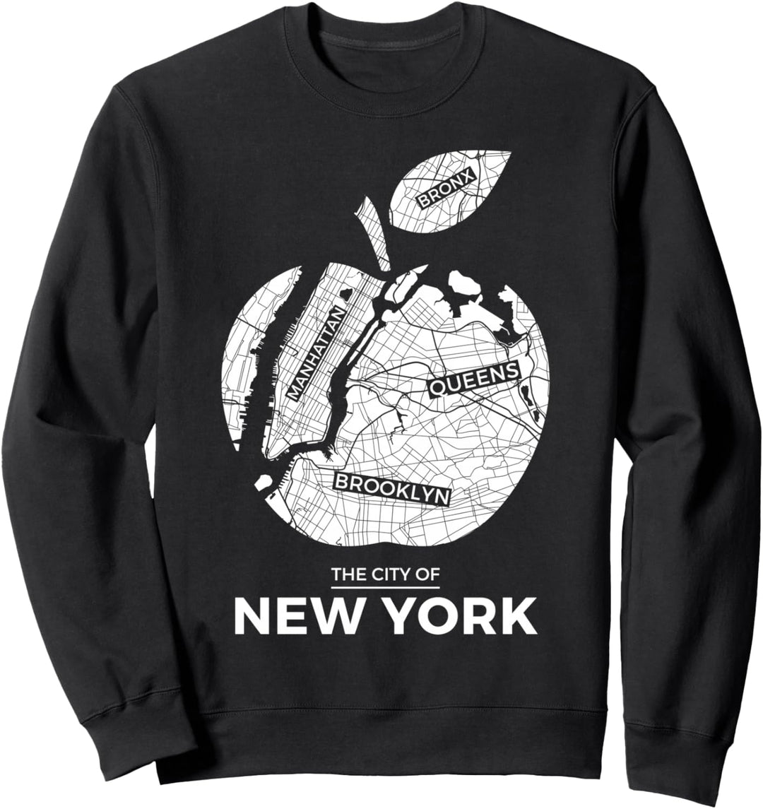 New York City The Big Apple Graphic T-shirt, New York City Sweatshirt
