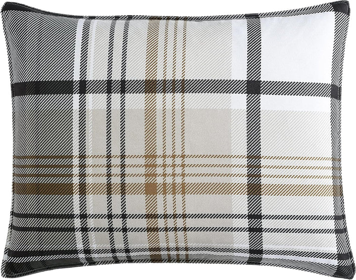 Eddie Bauer | Normandy-Kollektion | Bettwäsche-Set – weich und gemütlich, wendbar, Polyester, Grau,