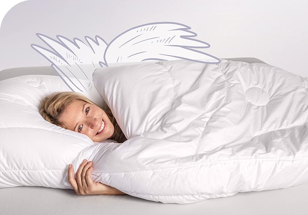 SCHLAFSTIL Kamelhaarbettdecke N500, Normal, Ganzjahresbettdecke, feinster Kamelhaar Flaum 100% Kamel