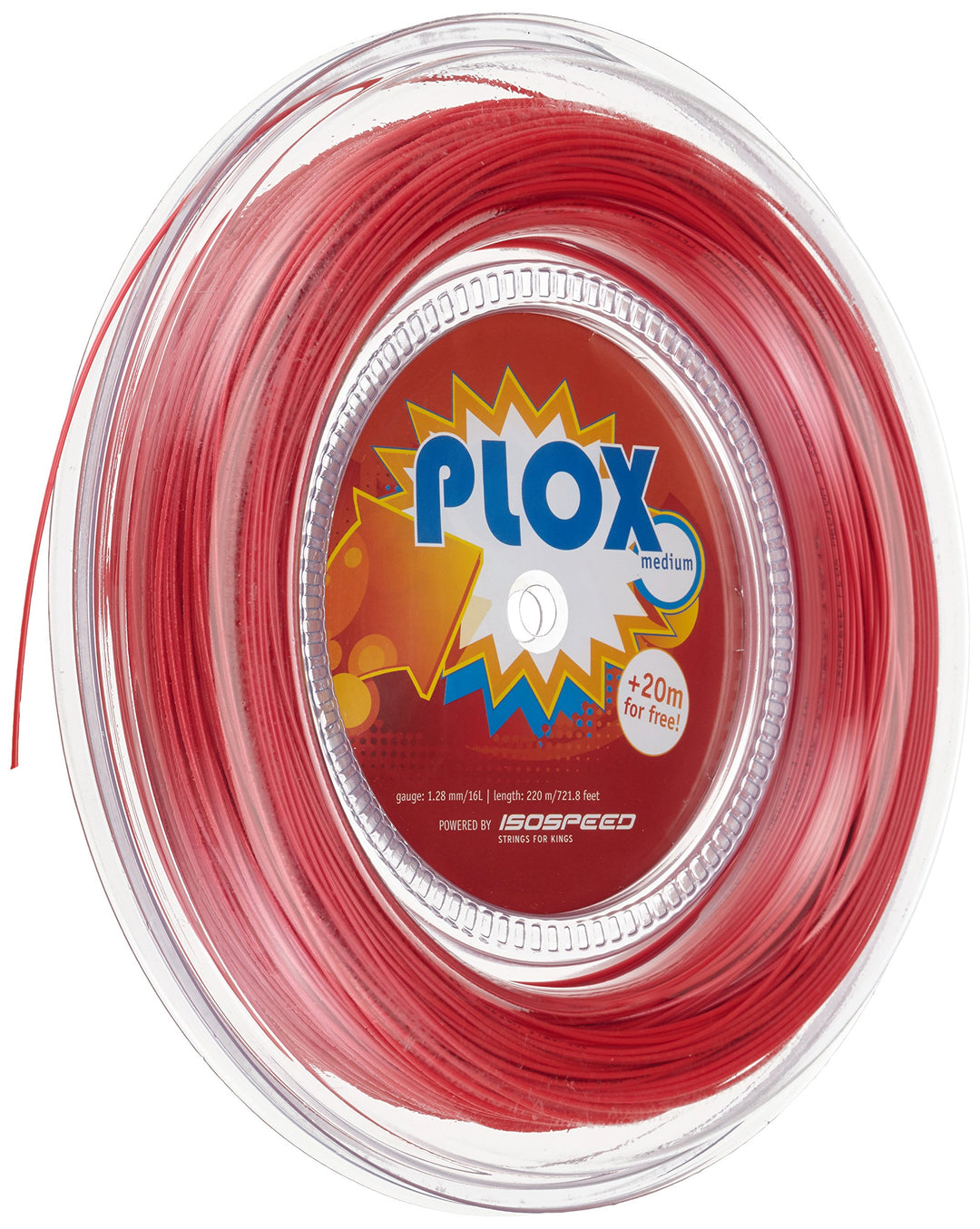 ISOSPEED Tennissaite PLOX rot, 220 m, 30157