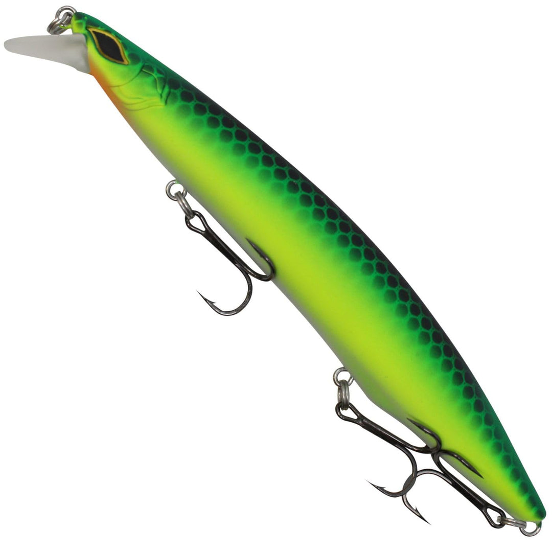 FTM Seika Nightveit Wobbler 140mm 14cm 27g UV Flash 8900207 Zanderwobbler Wobbler zum Zanderangeln