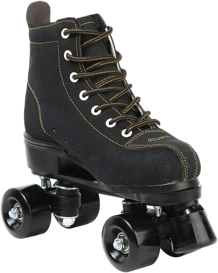 wilverz Rollschuhe Doppelreihige Rollschuhe Verstellbare Vierrad-Rollschuhe für den Aussenbereich, G