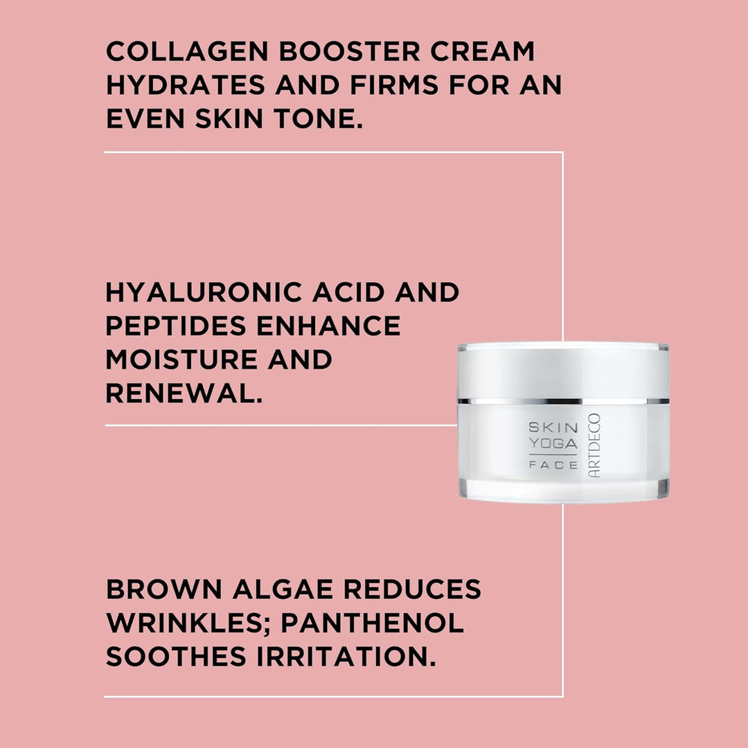 ARTDECO Collagen Booster Cream With Vitamin C - Anti-Aging Gesichtscreme für straffe Haut - 1 x 50 m