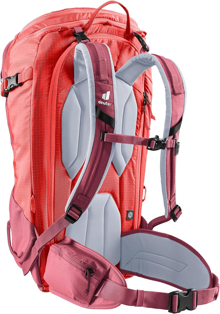 deuter Damen Freerider Pro 32+ Sl Skitouren Rucksack (1er Pack) 32+ L Maron-currant, 32+ L Maron-cur