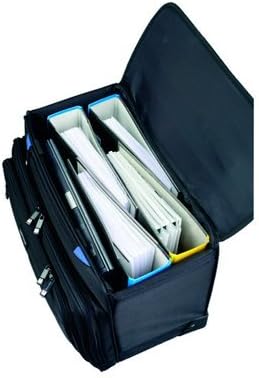 46108 Businesstrolley Pioneer, Laptoptrolley für Notebooks, Koffer mit arretierbarem Teleskoptrolley