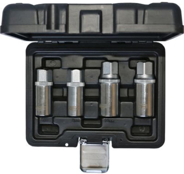KS Tools 152.1100 Stehbolzen-Ausdreher-Satz, 4-tlg.