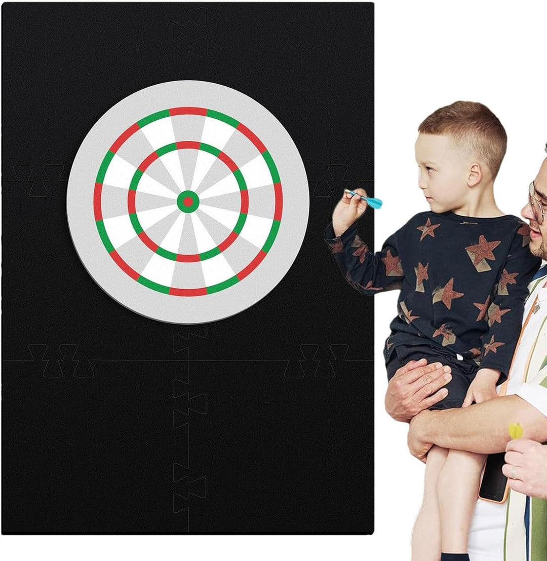 Dartscheibe Wandschutz, Dartboard Wandschutz, Dartboard Rückwand, Spleissbare Dartboard Rückseite, Q