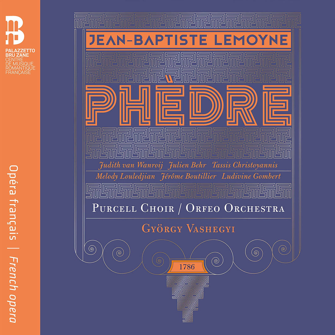 Lemoyne: Phèdre Buch), Audio-CD