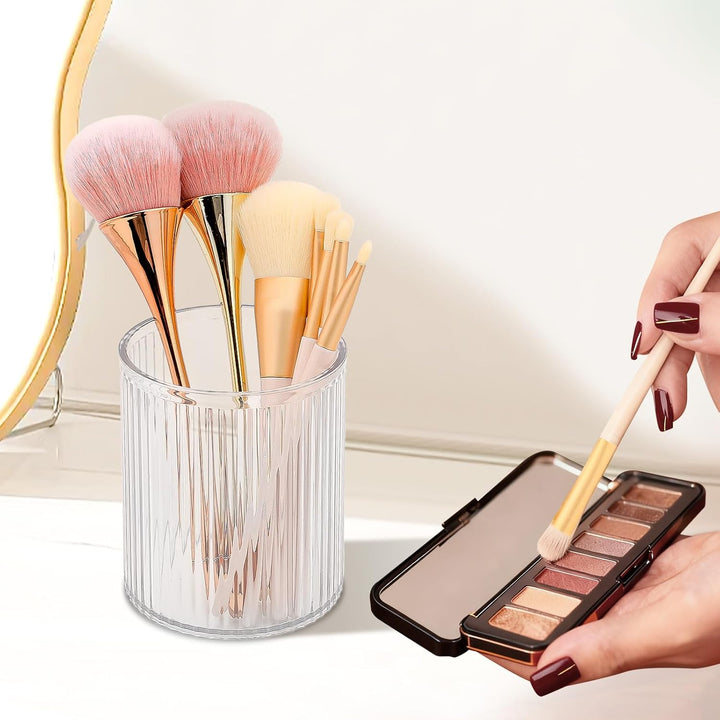 DASITON Make Up Kosmetik Organizer, Acryl Make Up Pinsel Organizer Pinselhalter Kosmetik Aufbewahrun