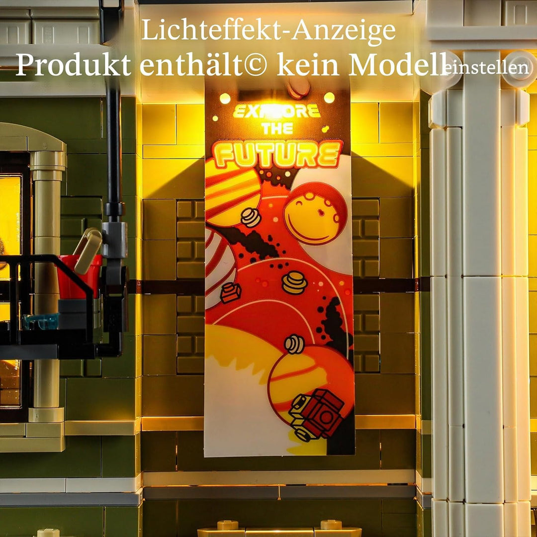 GEAMENT LED Licht-Set Kompatibel mit Lego Naturhistorisches Museum (Natural History Museum) - Beleuc