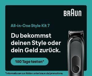 Braun All-In-One Bartpflege Bodygroomer Set, 17-in-1 Barttrimmer / Bartschneider, Nasenhaartrimmer,
