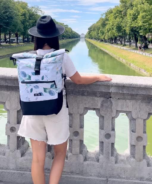Ela Mo Rucksack Damen Schön, Komfortabel und Durchdacht 18 L (Waterleaf Gold), Waterleaf Gold