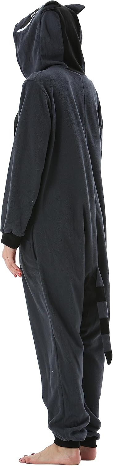 AKAAYUKO Faschingskostüme Tiere Onesie Damen Karneval Kostüm Pyjama Herren Halloween Jumpsuit Schlaf