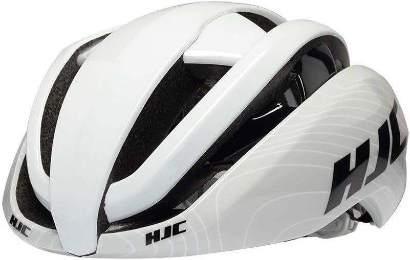HJC Helmets Unisex – Erwachsene Ibex 2.0 strassenhelm, White Line Grey, L 58~61CM