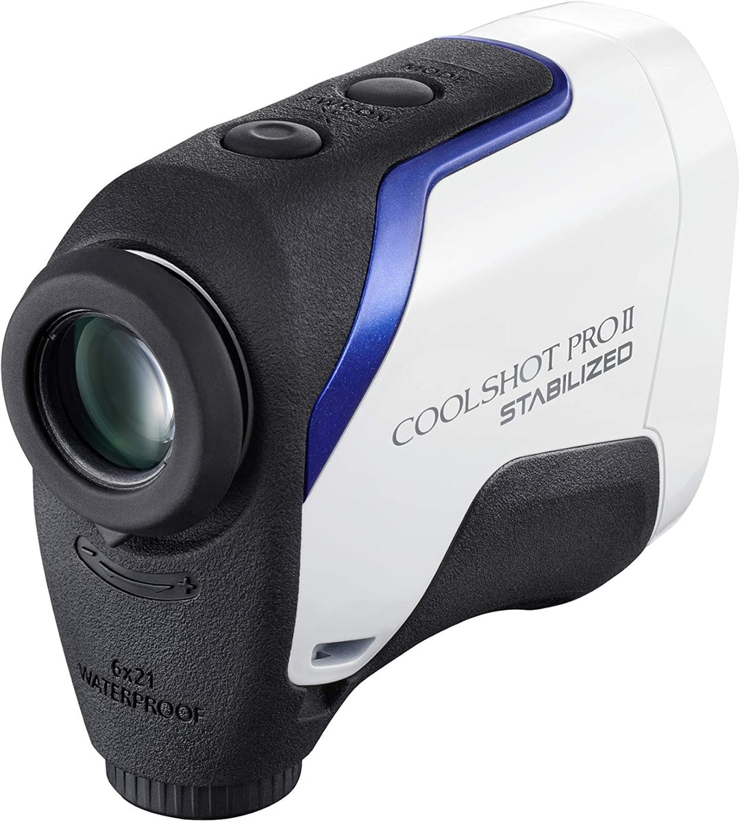 Nikon COOLSHOT PROII STABILIZED Golf Rangefinder | Waterproof & stabilized Laser rangefinder with Sl