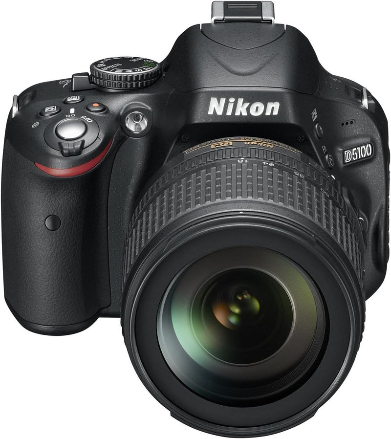 Nikon D5100 SLR-Digitalkamera (16 Megapixel, 7.5 cm (3 Zoll) schwenk- und drehbarer Monitor, Live-Vi