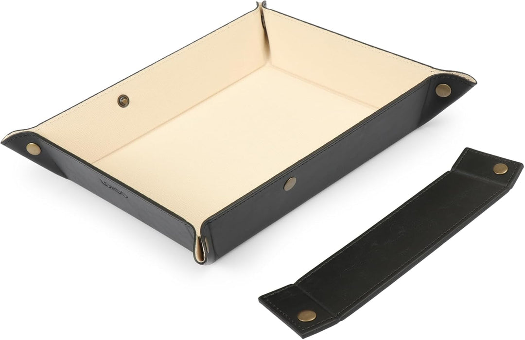 Londo Leder Taschenleerer - Vide Poche - Ledertablett Organizer, Praktische Aufbewahrungsbox - für G