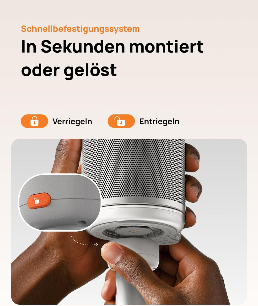 XGIMI MoGo 4 Laser Mini Beamer Set mit Akku – Smart Outdoor Heimkino mit PowerBase-Ständer, 5h Laufz