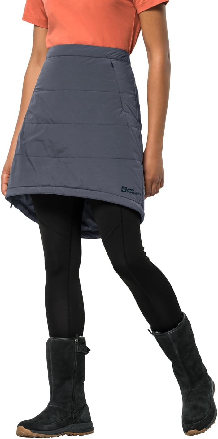 Jack Wolfskin Damen Alpengluehen Skirt W Rock XS Dark Navy, XS Dark Navy