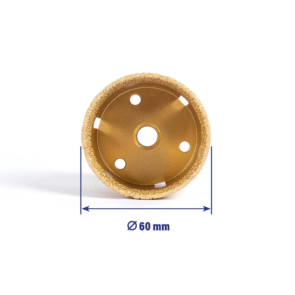 Karl Dahm® Diamant-Trockenbohrkrone Ø 6–120 mm – Präzisionsbohrkrone für Trockenbohren in Fliesen, N