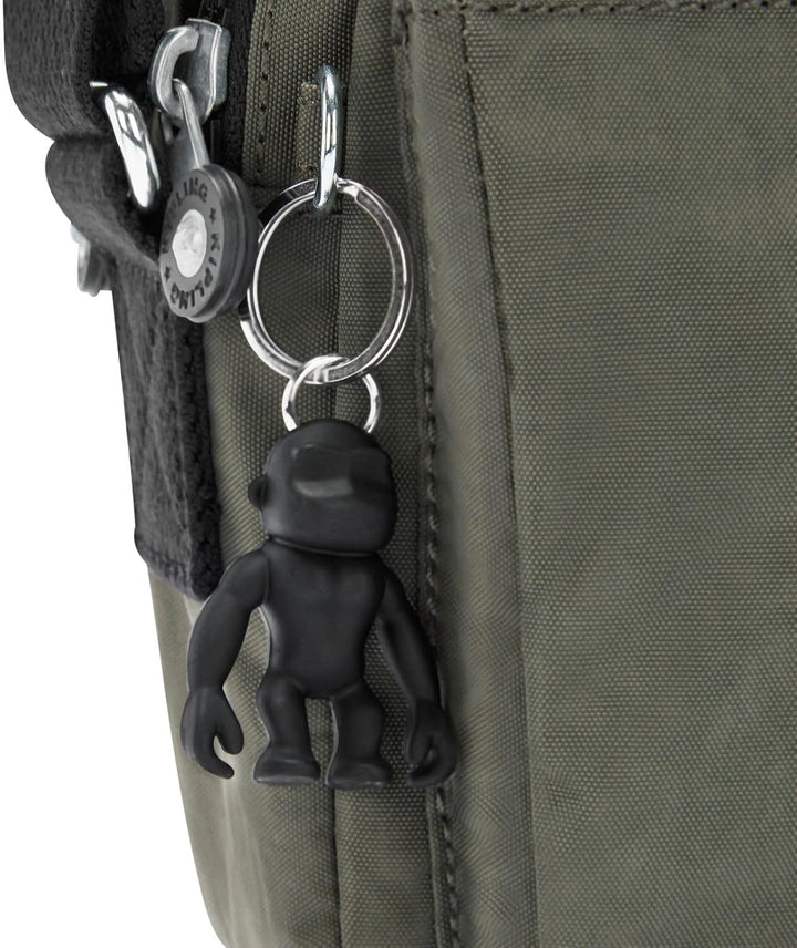 Kipling Damen Abanu M Crossbody, Grün Moss, 24x17x9 cm (B x H T) EU Green Moss, Green Moss