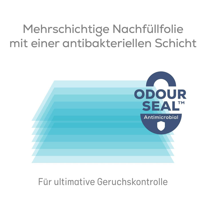 Angelcare Nachfüllkassette für Windeleimer Dress-Up und Classic XL, 3er-Pack