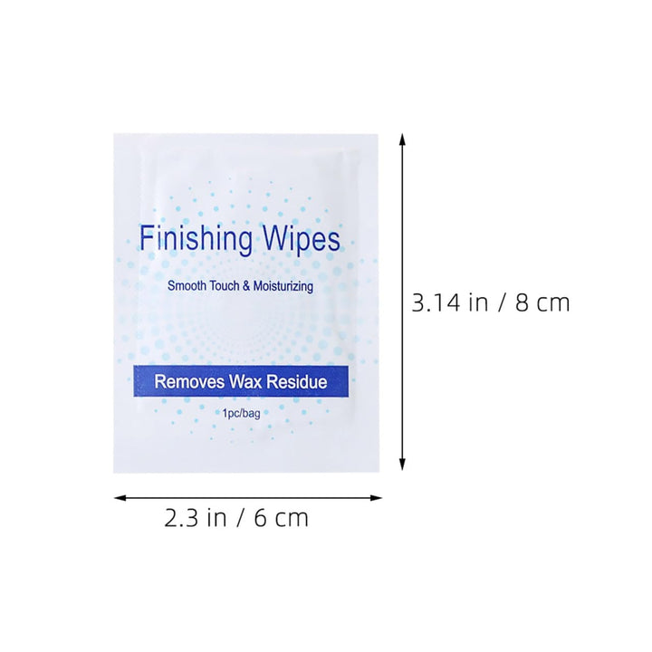 Pack 50 Wachsentferner Öltücher nach dem Waxing | Mühelose Wachsentfernung, Beruhigende Hautpflege m