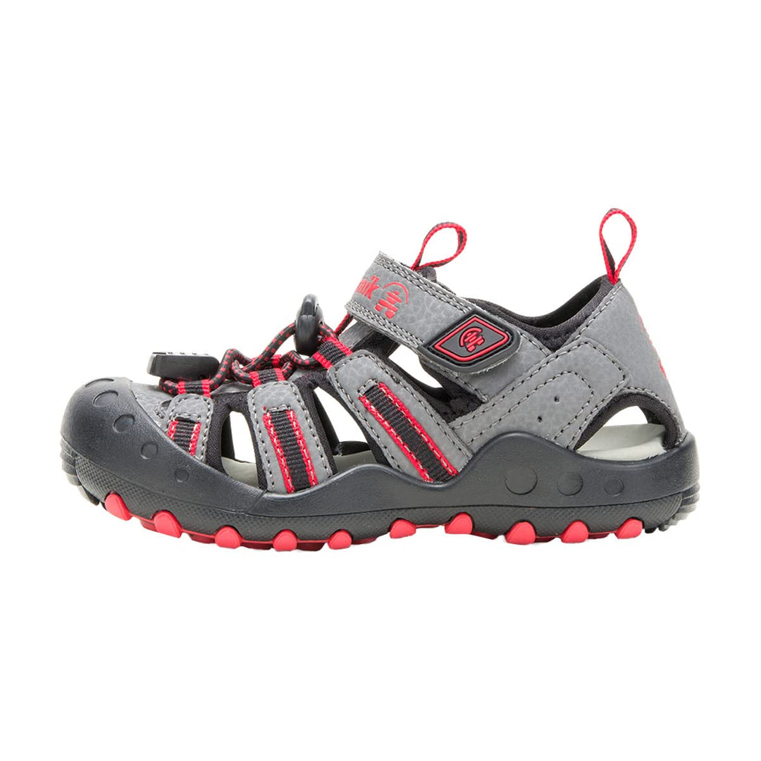 Kamik Crab Unisex Kinder Flache Sandale 28 EU Anthrazit, 28 EU Anthrazit