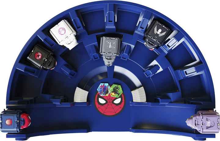 Battle Cubes Marvel Spiderman Battle Arena Set - Glow Venom + Metallic Spiderman 38063 Multicolore