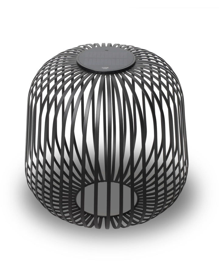 LUUK Studio Mobile LED Gartenlaterne, Solarleuchte für drinnen & draussen in modernem Design, IP65 w