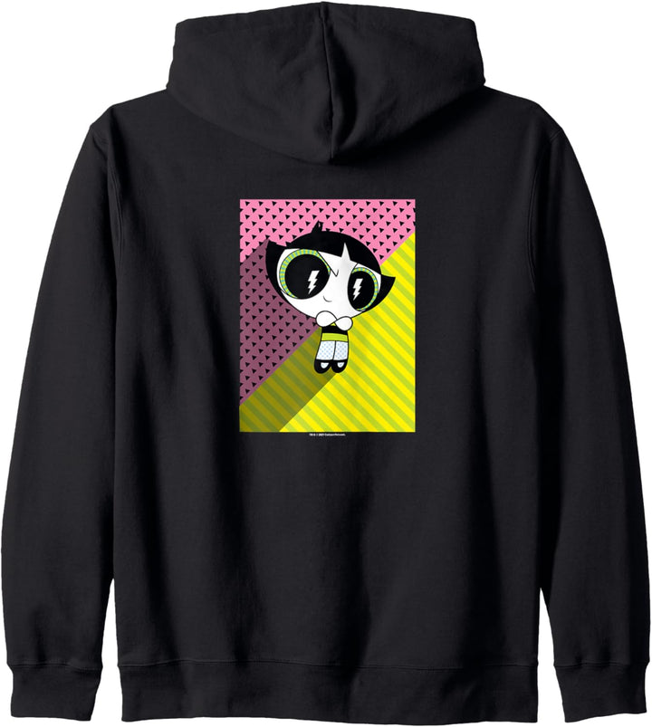 Powerpuff Girls Buttercup Lightning Bolt Eyes Kapuzenjacke