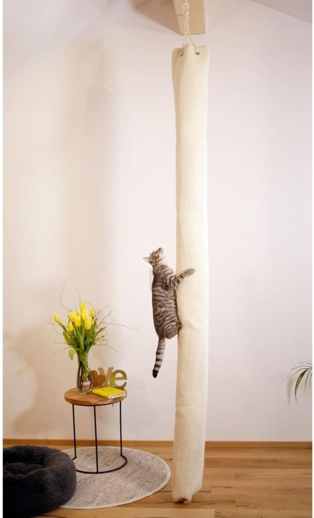 Kerbl Pet Klettersack Climber für Katzen, 16x16x240 cm beige, beige