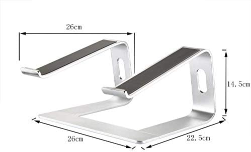 konsol Laptop ständer Ergonomisch Aluminium Notebook Ständer, Demontierbar, Tragbarer, Riser Kompati