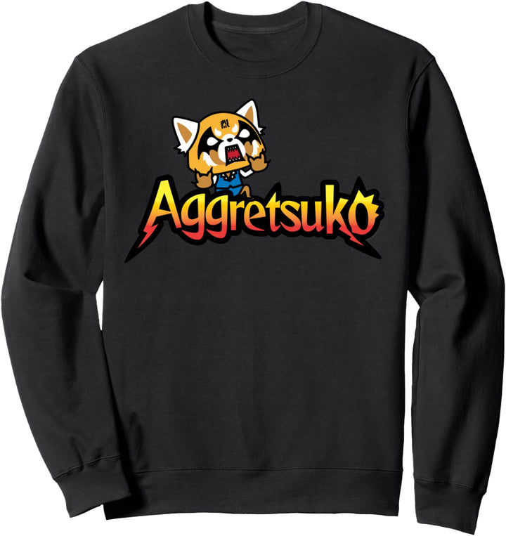 Aggretsuko Rage Logo Sweatshirt