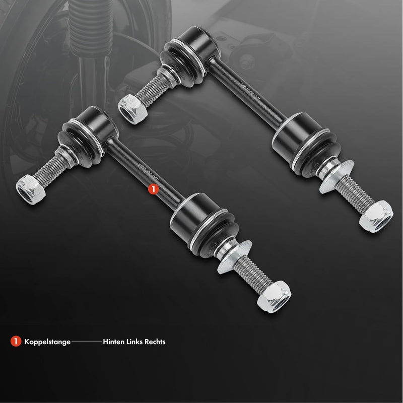 Frankberg 2x Koppelstange Hinterachse Kompatibel mit X5 E70 F15 F85 2.0L-4.8L 2006-2018 X6 F16 F86 E