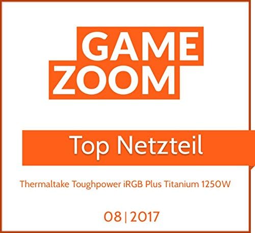 Thermaltake Toughpower i RGB Plus 1250W Titanium/PC Netzteil Digital / 14cm Luefter/Kabelmanagement/