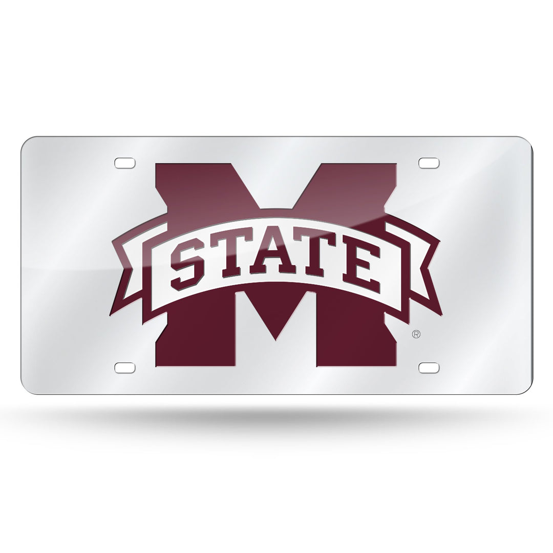 NCAA lasergeschnittenes Kennzeichen Mississippi State Bulldogs
