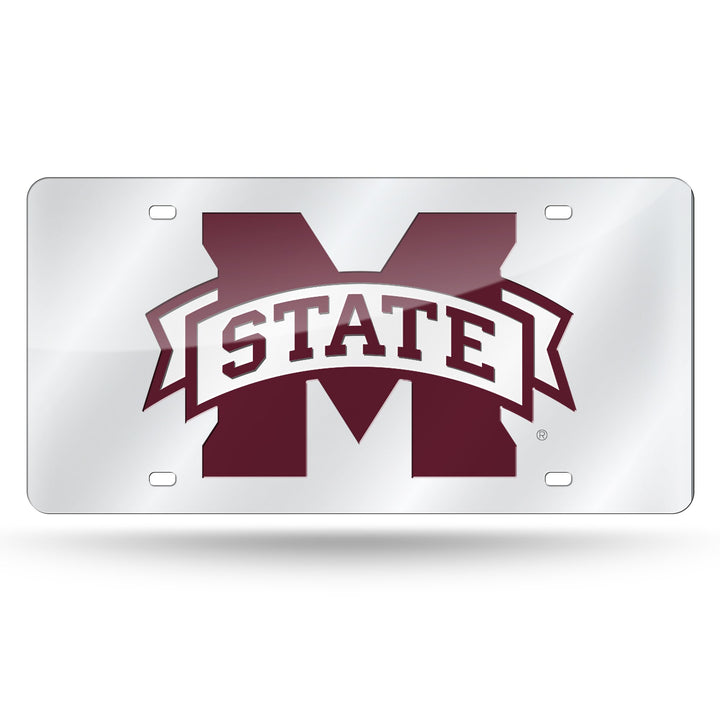 NCAA lasergeschnittenes Kennzeichen Mississippi State Bulldogs