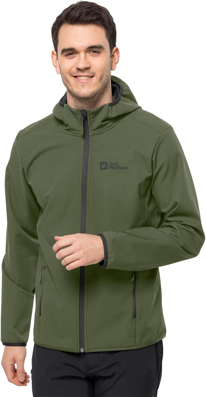 Jack Wolfskin Herren Bornberg Hoody M Softshelljacke 3XL phantom, 3XL phantom