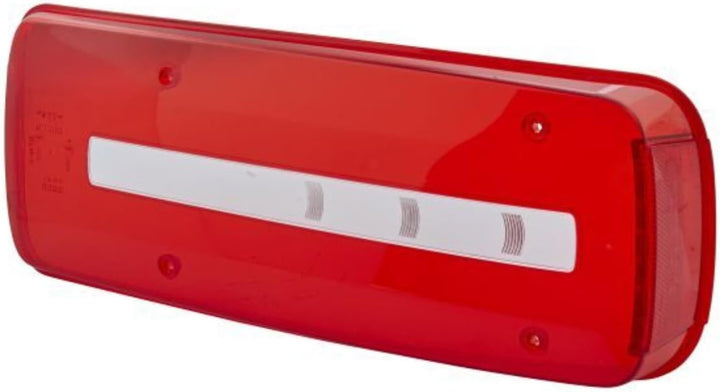 HELLA - Heckleuchte - Truck Full LED - LED - 24V - 2VD 012 381-211 mit Kennzeichenleuchte links HDSC