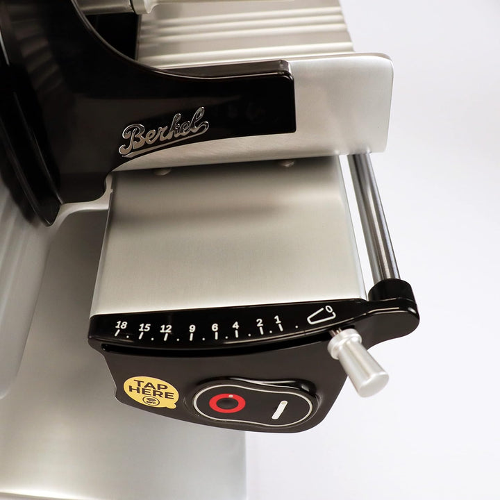 Berkel Aufschnittmaschine Home Line 200 Plus in schwarz - Küchenschneidemaschine inkl. Messerabnehme