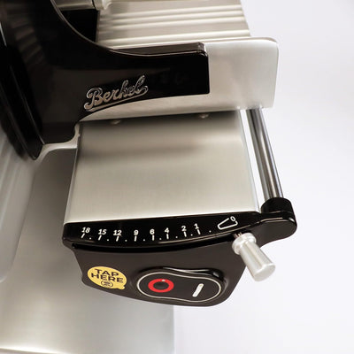 Berkel Aufschnittmaschine Home Line 200 Plus in schwarz - Küchenschneidemaschine inkl. Messerabnehme