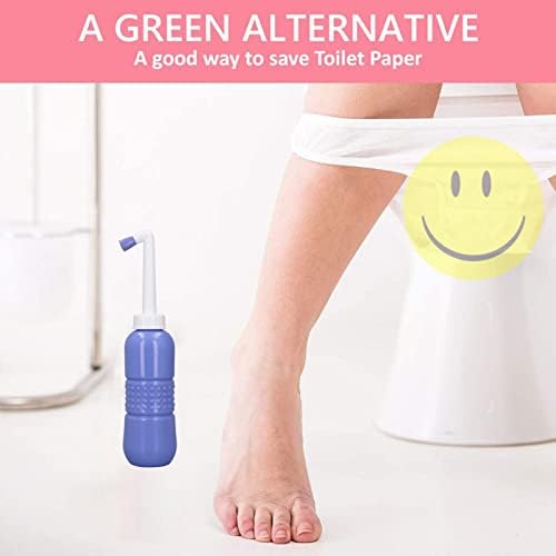 Tragbares Toiletten-Bidet, Praktische Hinterndusche für Toilette, 650 ml Kapazität, Bequemes Hand-Bi