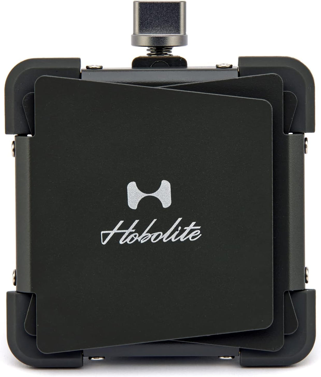 Hobolite Barndoors, Abschirmklappen-Set für Mini LED-Dauerlicht für Fotografie (20W) Mini Barndoor-S