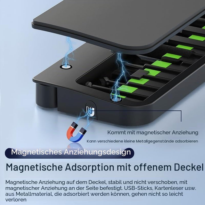 GK GAMAKAY 36 cm Tastatur-Handgelenkauflage mit Reinigungswerkzeug-Set, Handballenauflage aus ABS un
