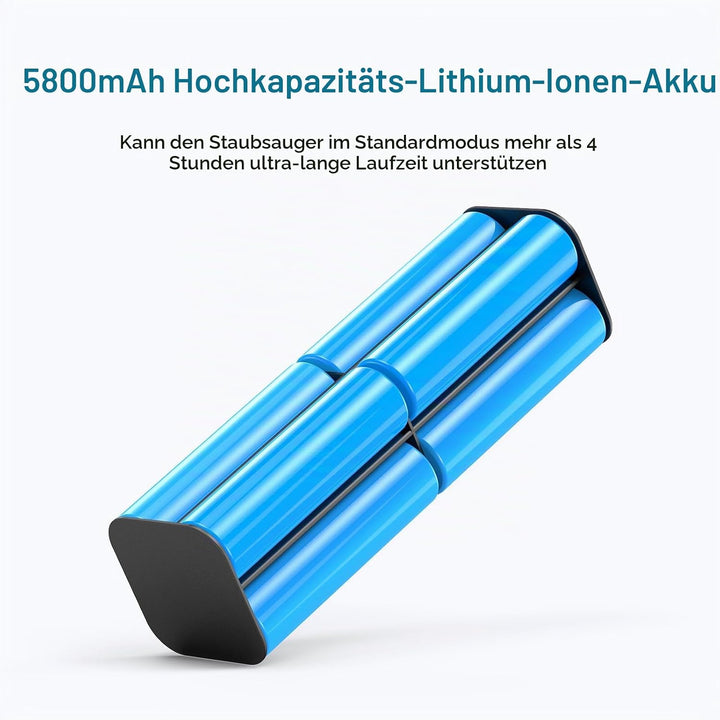 NASTIMA 14,4V 5800mAh Li-Ion Akku Kompatibel mit Eufy Robovac L70 Hybrid, T2190, T2190G21, Teilenumm
