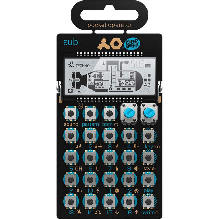 Teenage Engineering PO-14 Sub Pocket Operator - Bass-Synthesizer PO-14 Sub - Bass-Synthesizer Single