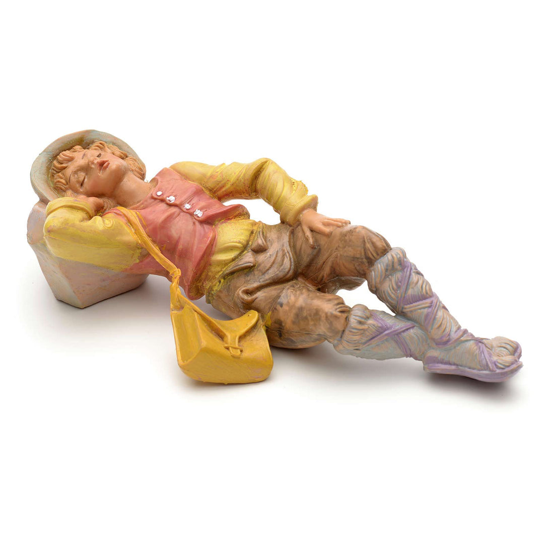 Holyart Liegender Hirte Fontanini 12 cm